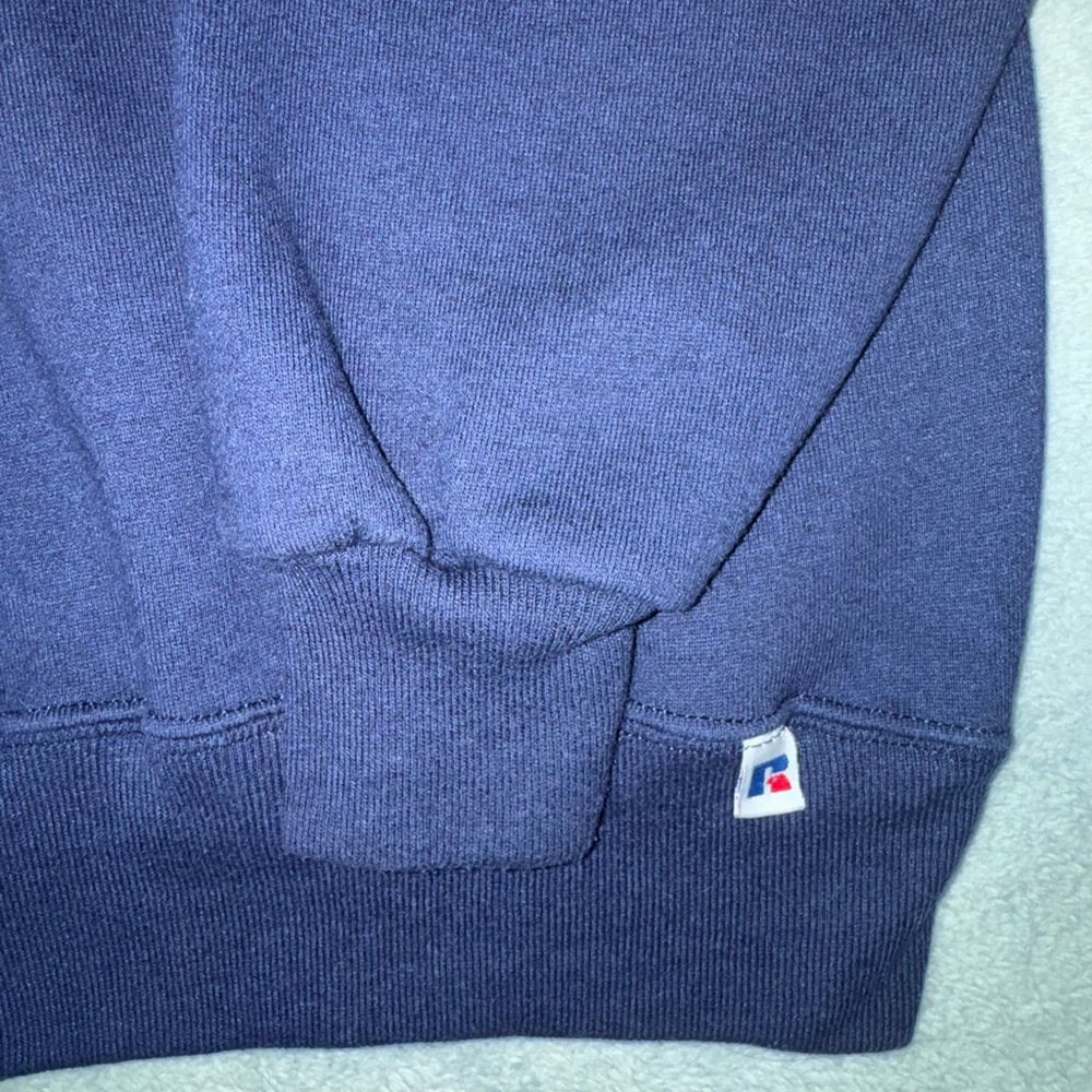 Vintage Russell Athletic Branson Sweatshirt XL Navy Gray USA - Picture 4 of 10